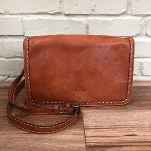Vintage Patricia Nash Italian leather crossbody